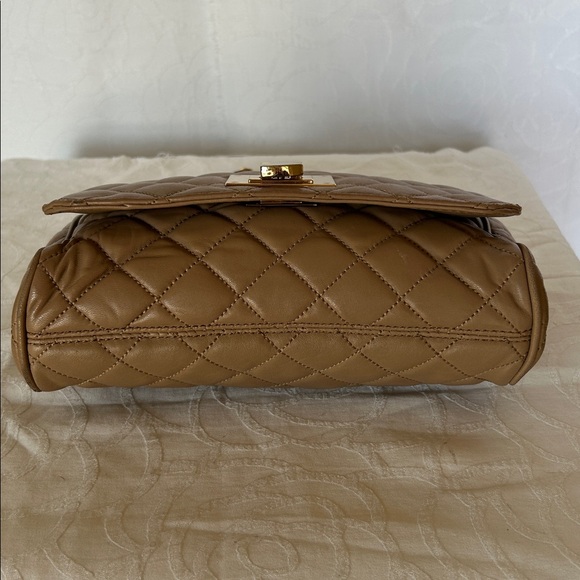 Michael Kors Brown Quilted Shoulder Bag - Picture 7 of 16
